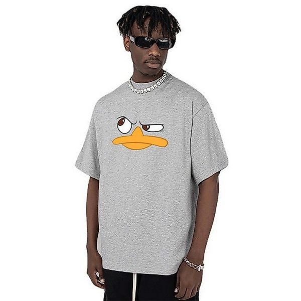 YRIIOMO T-Shirt Bequeme T Shirt mit lockerem Schnitt, aus weichem und atmun günstig online kaufen