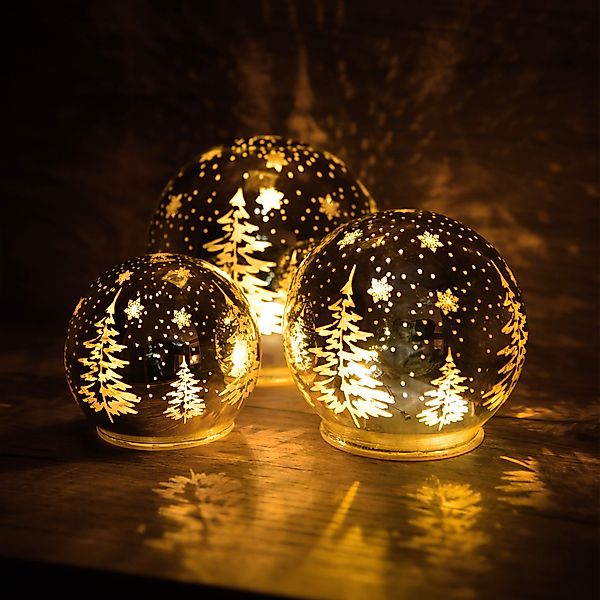 Spetebo LED Kugelleuchte LED Deko Kugel günstig online kaufen