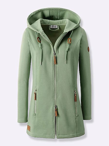 Casual Looks Shirtjacke "Sweatjacke", (1 tlg.) günstig online kaufen