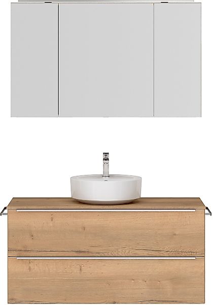 nobilia Badmöbel-Set "Alvene", (2 St., vormontiert, mit Soft-Close), inkl. günstig online kaufen