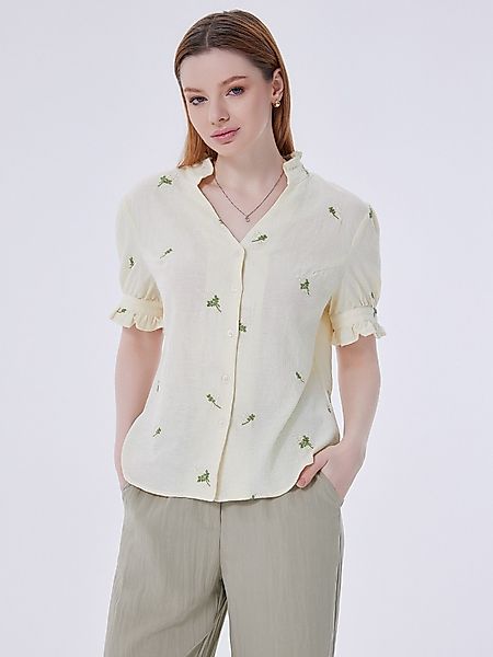 LAPA PLUS Kurzarmbluse Damen Elegant Kurzarm günstig online kaufen