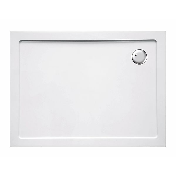 Sanotechnik Duschwanne Extraflach SMC Rechteck 100 cm x 90 cm Weiß günstig online kaufen