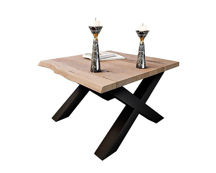 Liadomo Couchtisch Boston, Akazie Massivholz, Platte mit natürlicher Baumka günstig online kaufen