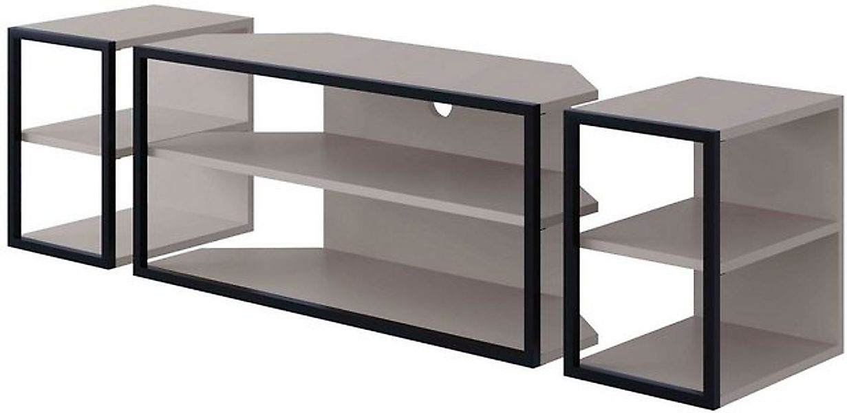 Decortie TV-Schrank Echo TV Schrank (Packung) Einfache Montage,Platzsparend günstig online kaufen