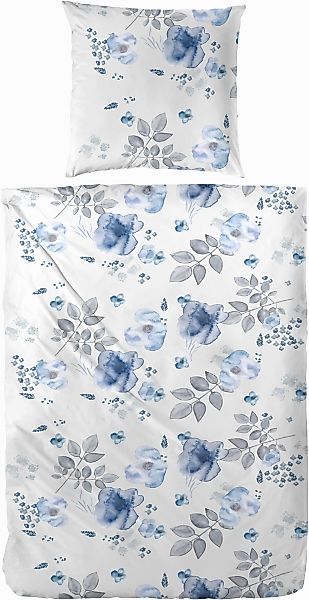 Primera Bettwäsche Biber Bettwäsche "Flowerful", Biber, günstig online kaufen