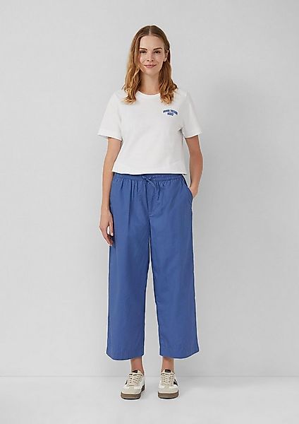 s.Oliver Culotte Hose High Rise Culotte mit Elastikbund und Eingrifftaschen günstig online kaufen