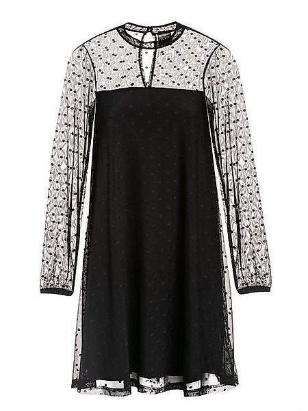 Pussy Deluxe Black Dots Damen A-Linien-Kleid schwarz günstig online kaufen