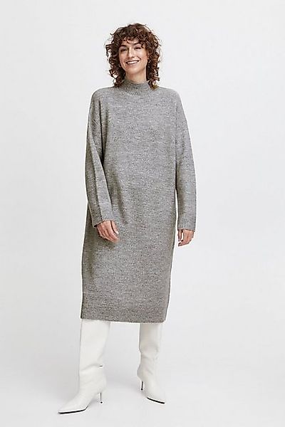 b.young Strickkleid Langes Long Dress Langarm BYOMUNA (extralang) BYOMUNA D günstig online kaufen