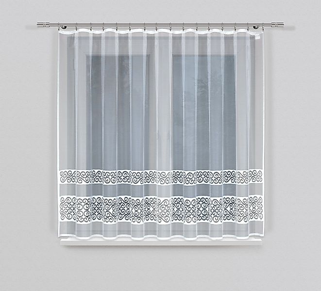 HAFT Gardine mit Kräuselband 25804, halbtransparent, günstig online kaufen