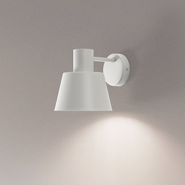 Wandleuchte Dunka, taupe,1-flammig, Stahl, E27, Höhe 17 cm günstig online kaufen