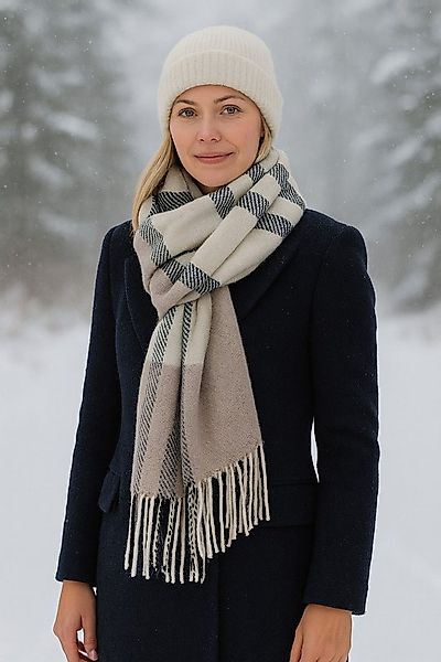 COLLEZIONE ALESSANDRO Modeschal SuperSofty, (1-St), mit Karomuster, elegant günstig online kaufen