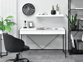 Compleo Schreibtisch mit 2 Schubladen, Breite: günstig online kaufen