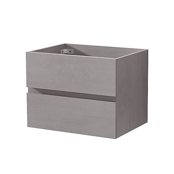 UEV Waschbeckenunterschrank 60cm/75cm/90cm hängend grau (Badmöbel günstig online kaufen
