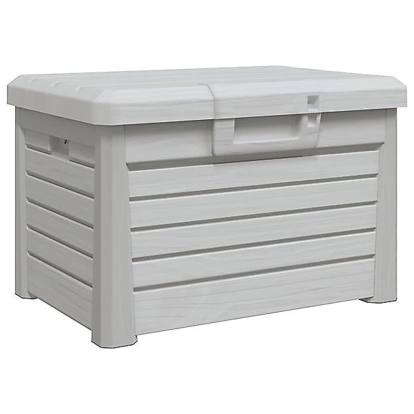vidaXL Gartenbox Outdoor-Kissenbox Grau 73x50,5x46,5 cm günstig online kaufen