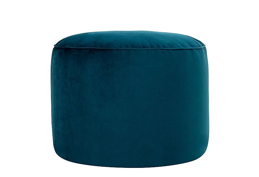 icon Pouf XL aus Plüschsamt „Milano“, mit Füllung günstig online kaufen