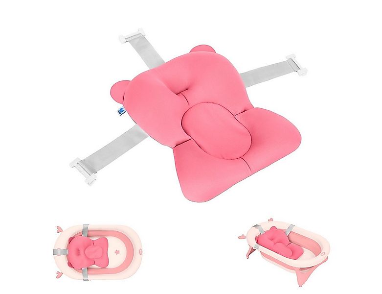 Kikkaboo Babybadewanne Badekissen Bär Badehilfe, (1-tlg), Wannenauflage, Ba günstig online kaufen
