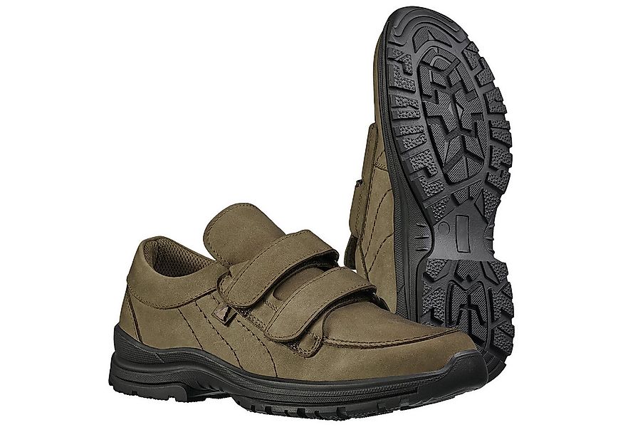 Schmidt Nubukleder mit Klett Wanderschuh (auswechselbaren Fußbett, griffige günstig online kaufen