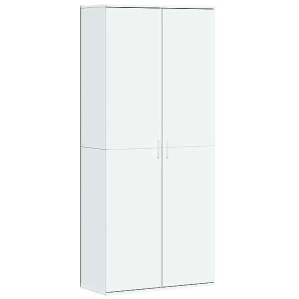 vidaXL Highboard Weiß 80x35x180 cm Holzwerkstoff 3276651 günstig online kaufen