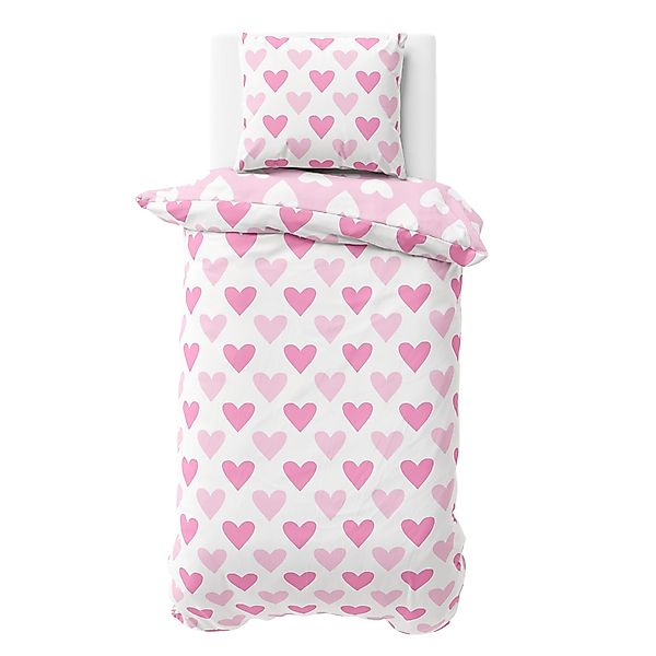 MTOnlinehandel Bettwäsche Herzklopfen Biber/ Flanell in günstig online kaufen