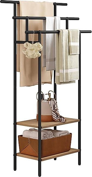 EUGAD Handtuchständer, Handtuchhalter, mit 3 Handtuchstangen aus Metall Hol günstig online kaufen