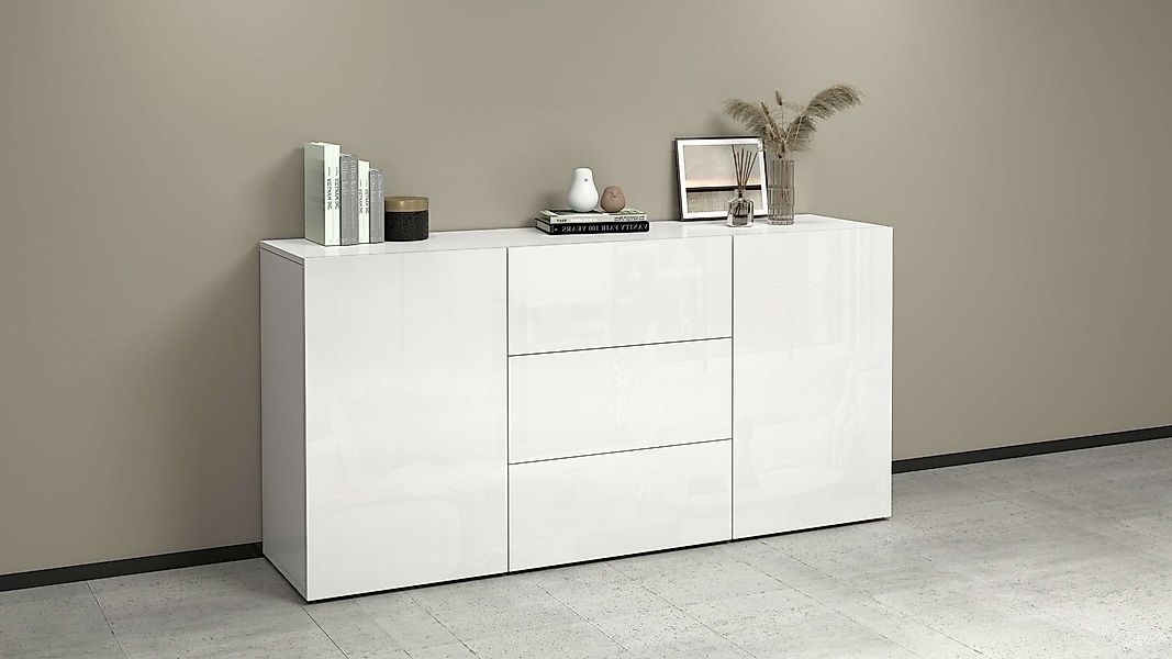 INOSIGN Sideboard "Egypt, Kommode, Schrank, Kredenz, grifflos", 2 Türen, 3 günstig online kaufen