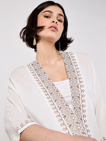 Apricot Blusenkimono günstig online kaufen