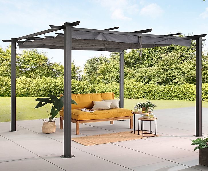KONIFERA Pavillon Pergola "Tilos 4x3", Außenmaß BxTxH: ca. 400x300x216 cm günstig online kaufen