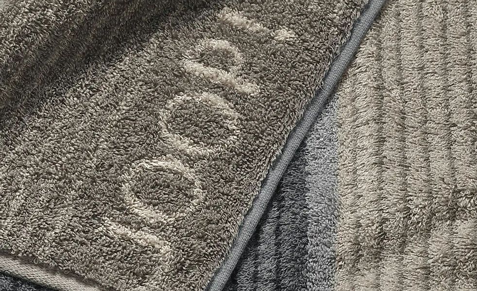 JOOP! Duschtuch  JOOP 1658 Streifen ¦ schwarz ¦ Maße (cm): B: 80 Badtextili günstig online kaufen