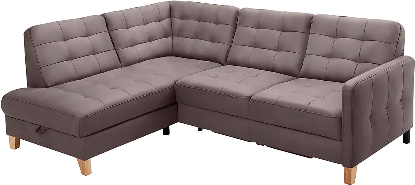 exxpo - sofa fashion Ecksofa »Elio, kompakt und komfortabel, bequem, zeitlo günstig online kaufen