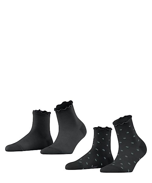 Esprit Kurzsocken Mesh Dot 2-Pack (2-Paar) günstig online kaufen
