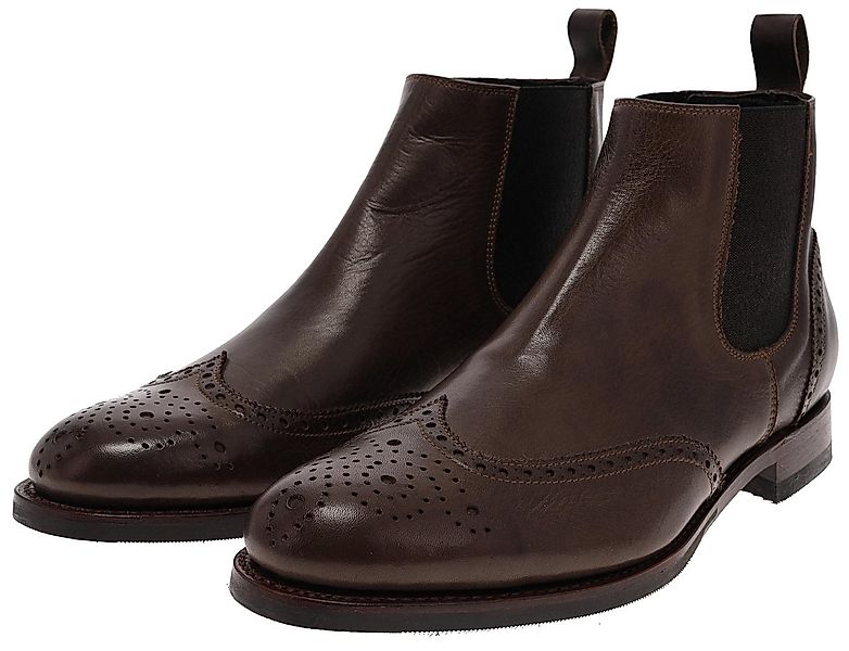 Sendra Boots TOM CUNA 17706 Braun Stiefelette Rahmengenähte Herren Chelsea günstig online kaufen
