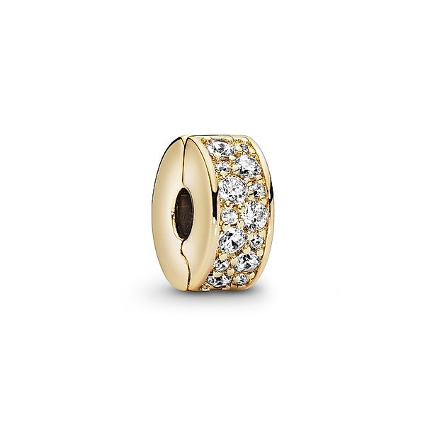 Pandora Bead Shine Clip vergoldet mit günstig online kaufen