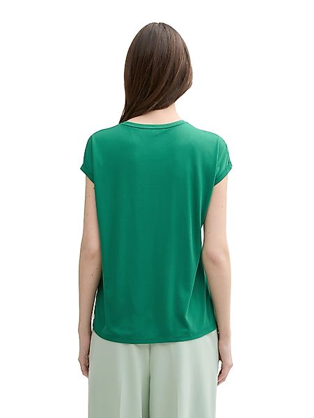 TOM TAILOR Denim T-Shirt mit Rundhalsausschnitt günstig online kaufen
