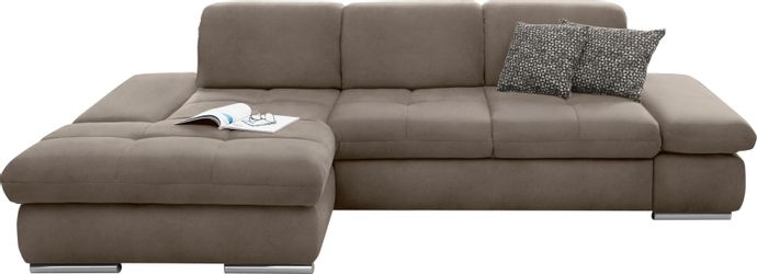 set one by Musterring Ecksofa "SO4100 V" mit verstellbaren Kopfteilen, wahl günstig online kaufen