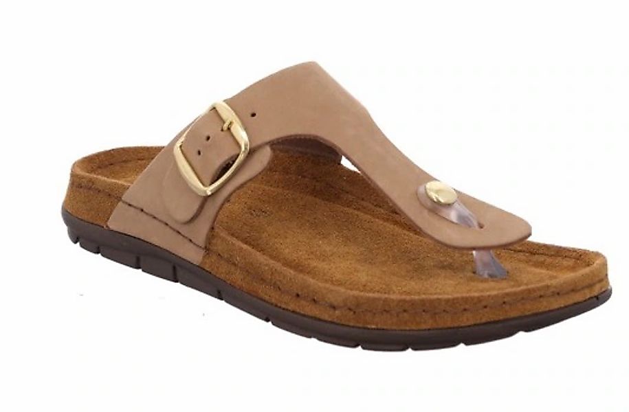 Rohde "Rodigo-D" Keilabsatz, Sommerschuh, Schlappen, Hausschuh mit Schnalle günstig online kaufen
