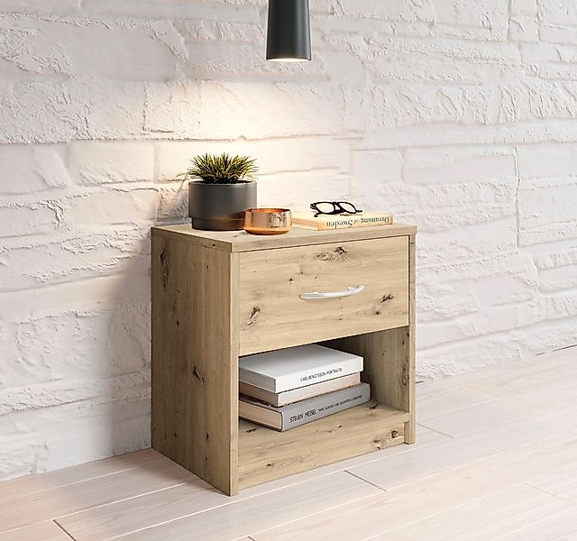 Schlafkontor Nachttisch "Pepe" Breite 39 cm günstig online kaufen
