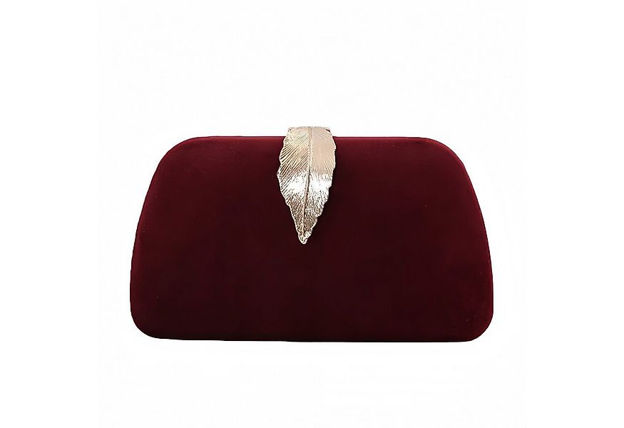 FOUORTUNATE-BEE Abendtasche Damen Abendtasche aus Velours mit Kette – Elega günstig online kaufen