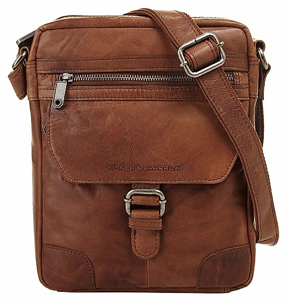Spikes & Sparrow Umhängetasche echt Leder günstig online kaufen
