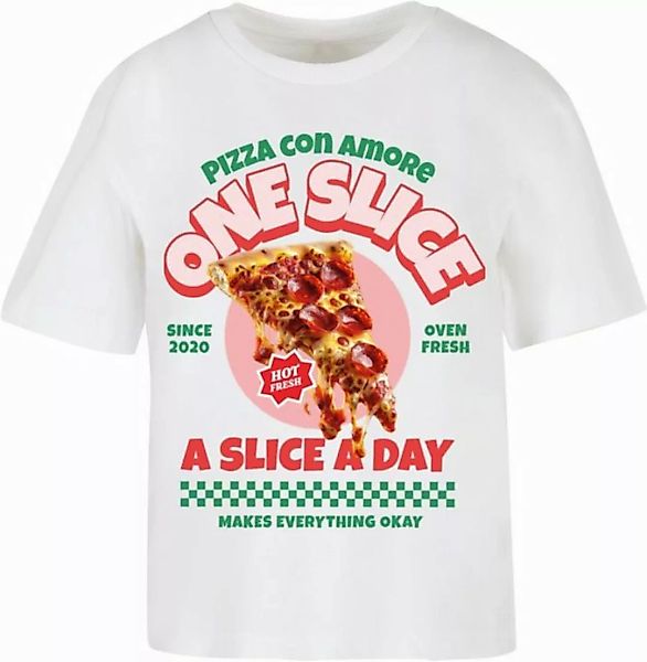 Mister Tee Ladies T-Shirt Pizza Con Amore Tee günstig online kaufen