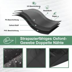BTTO Gartenmöbel-Schutzhülle Rechteckige Terrassenmöbel Abdeckung,Schutzhül günstig online kaufen