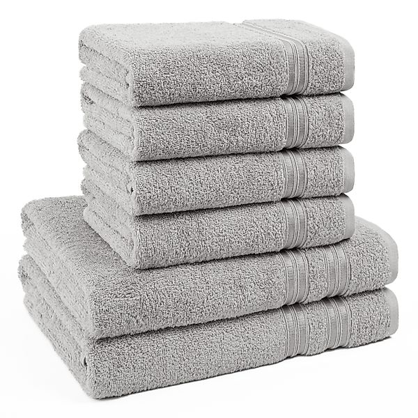 HAMMETEX Handtuch Set 6-teiliges Handtuch Set, günstig online kaufen