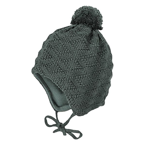 MAXIMO Strickmütze MINI-Mütze Struktur ausgenäht Pompon günstig online kaufen