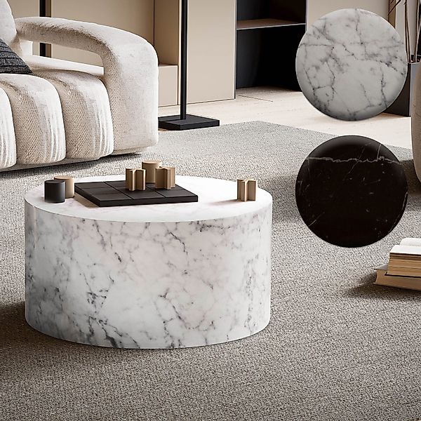 FINEBUY Couchtisch FB57495 (MONOBLOC 60x60x30 cm günstig online kaufen