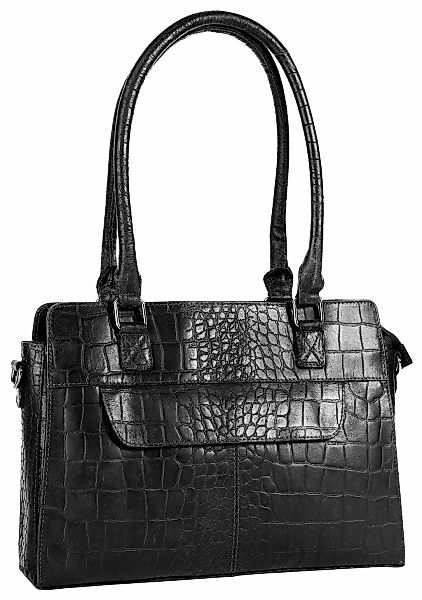 Cluty Henkeltasche, echt Leder günstig online kaufen