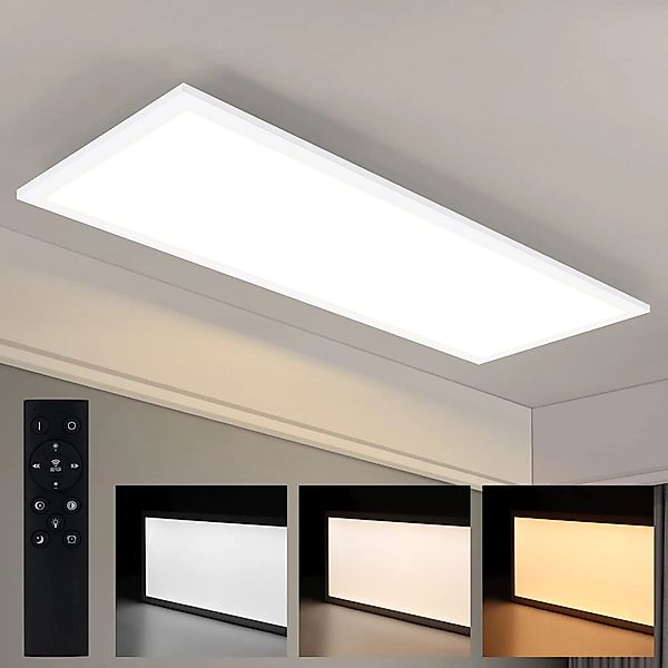 Nettlife LED Panel Weiß Deckenleuchte Flach günstig online kaufen
