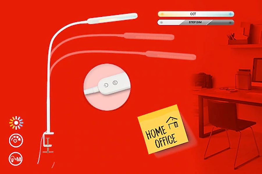 Briloner Leuchten LED Klemmleuchte »SERVO« günstig online kaufen