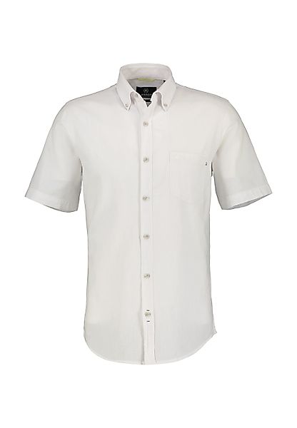 LERROS Kurzarmhemd "Kurzarmhemd, Baumwoll-Leinen-Mix" günstig online kaufen