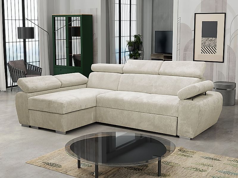 MIRJAN24 Ecksofa Boston Mini Premium Cord günstig online kaufen