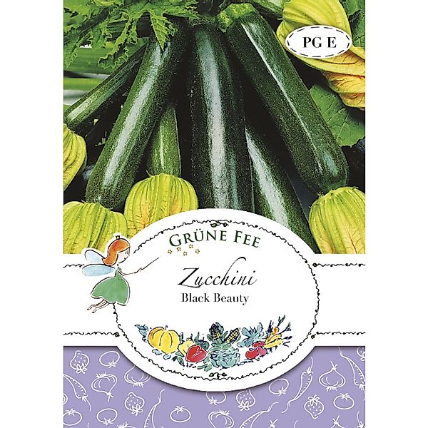 Grüne Fee Zucchini Black Beauty Saatgut günstig online kaufen