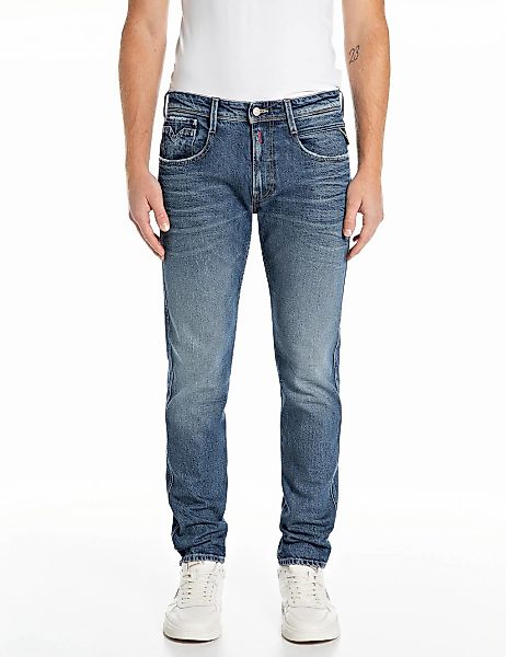 Replay Slim-fit-Jeans "ANBASS", mit Washed-Optik günstig online kaufen